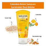 Baby Hair & Body Wash - Gentle Cleansing with Organic Calendula & Almond - TryAladdin