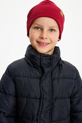 Baby & Kids 100% cotton Ribbed Hat & Neck Warmer Set - TryAladdin