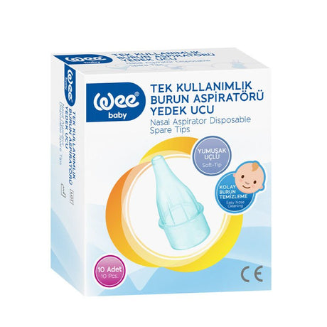 Baby Nasal Aspirator Replacement Tips - Gentle & Easy Nose Cleaning - TryAladdin