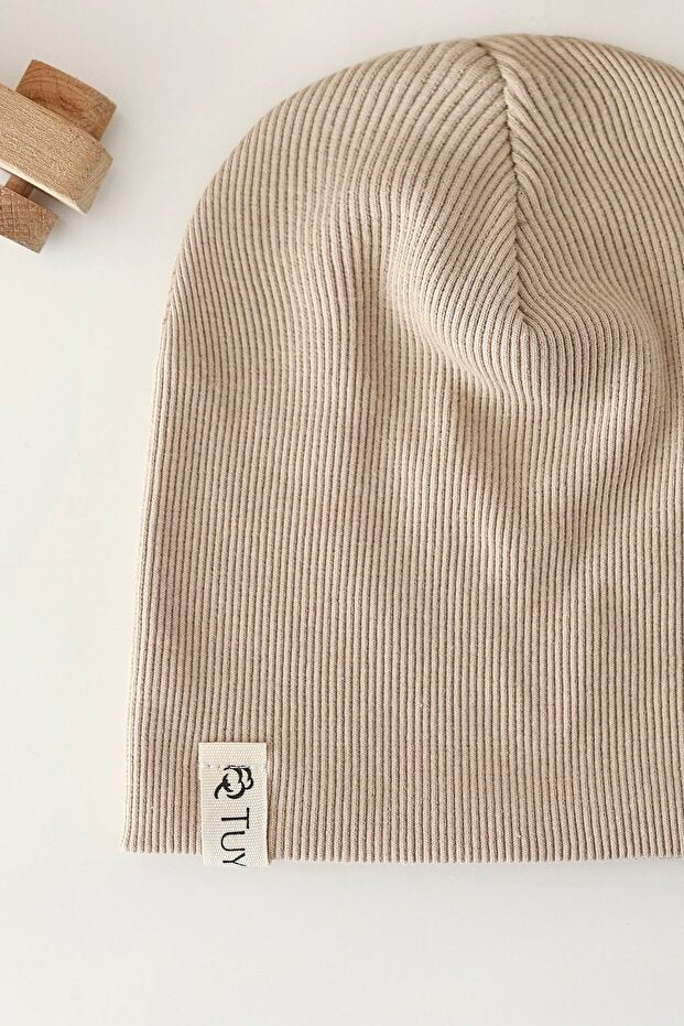 Baby Ribbed Beanie Set 2 - Pack - TryAladdin