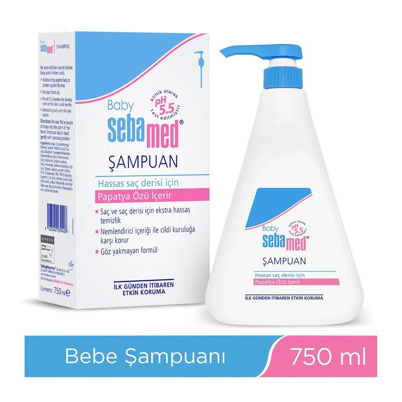 Baby Shampoo - Tear - Free pH 5.5 Formula for Sensitive Hair - TryAladdin