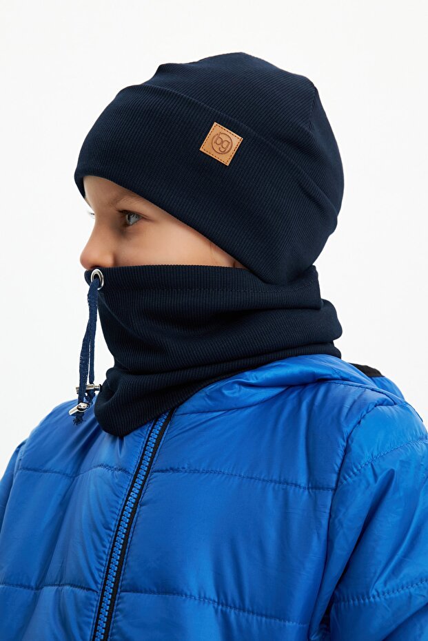 Baby/child 100% cotton Beanie & Neck Warmer Set - Oeko - Tex certified - TryAladdin