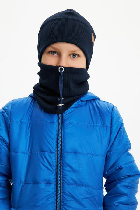 Baby/Child 100% Cotton Beanie & Neck Warmer Set - Oeko - Tex Certified - TryAladdin