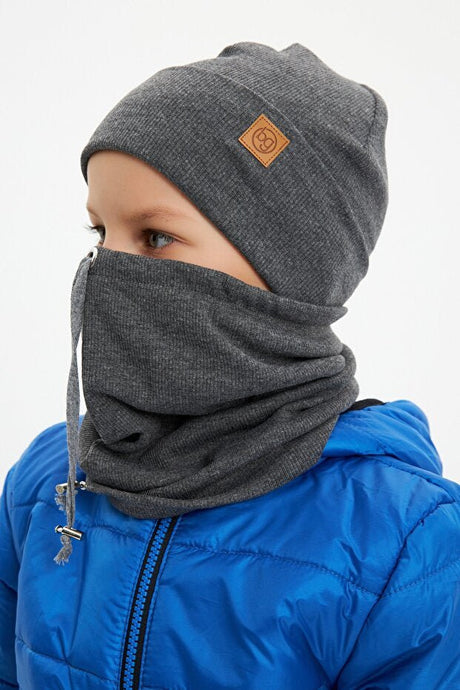 Baby/Child 6 Hat & Neck Warmer Set - 100% Cotton Trendy Style - TryAladdin