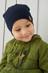 Baby/child Navy 2 - Piece Hat & Neck Warmer Set - TryAladdin
