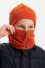 Baby/Kids 100% cotton Trendy Hat & Neck Warmer Set - TryAladdin