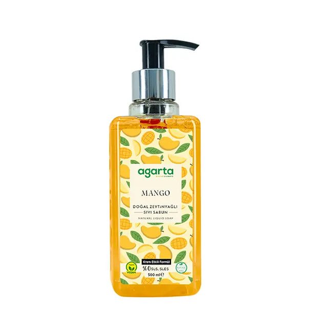 Mango Liquid Cleanser - Acne-Preventing, Anti-Aging & Hydrating Natural Formula