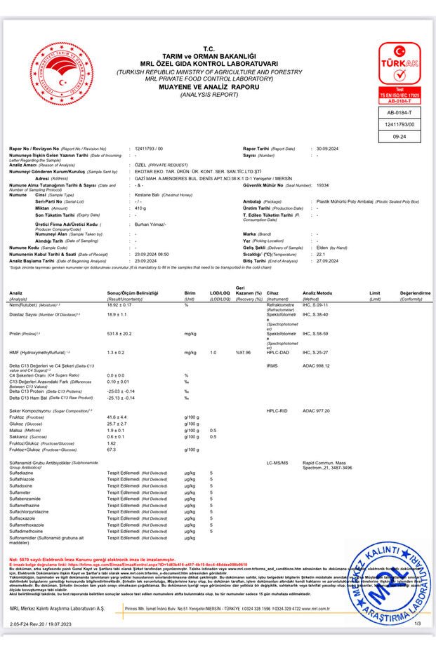 Ballivane Premium Artvin Murgul Rhododendron Mad Honey - 500g - TryAladdin