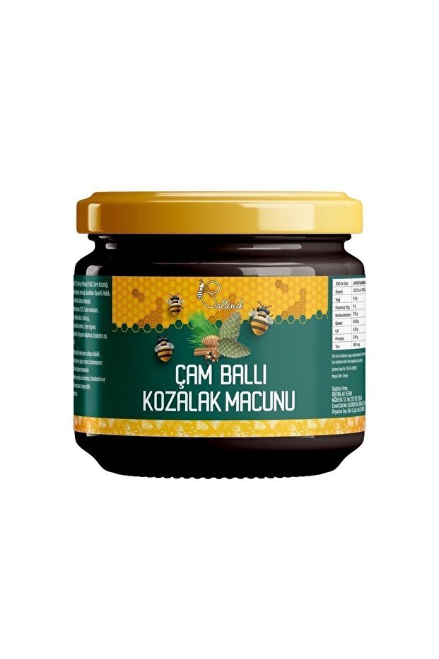 Baltonik Professional Turkish Pine Cone Paste - Royal Jelly & Honey Blend - TryAladdin