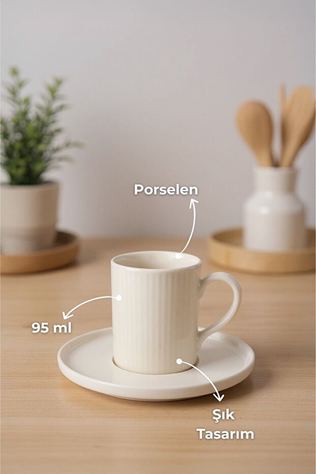 Bambum Icon Professional 6 - Piece Turkish Coffee Cup Set - 3kg - TryAladdin