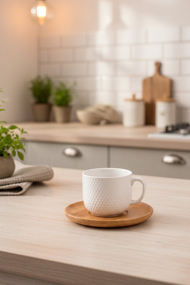 Bambum Marla Professional Turkish Coffee Serving Set - 6 Person - TryAladdin