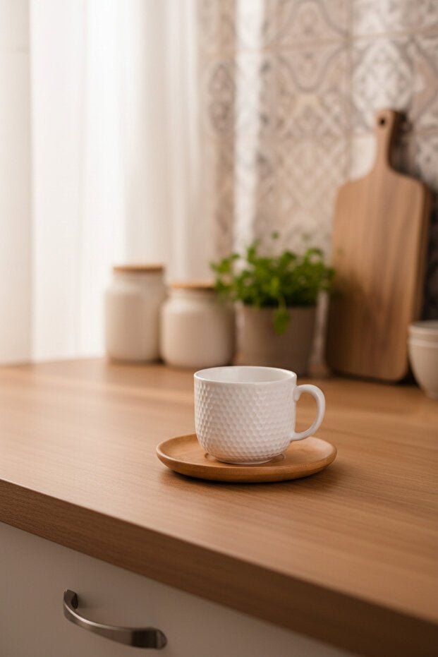 Bambum Marla Professional Turkish Coffee Serving Set - 6 Person - TryAladdin