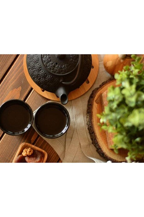 Bambum Professional Turkish Cast Design Herbal Tea Glass Set - 2 x 50ml - TryAladdin