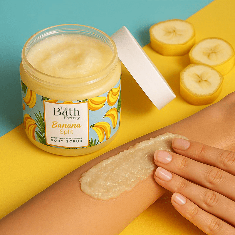 Banana Scented Body Exfoliator Scrub - 300g - TryAladdin