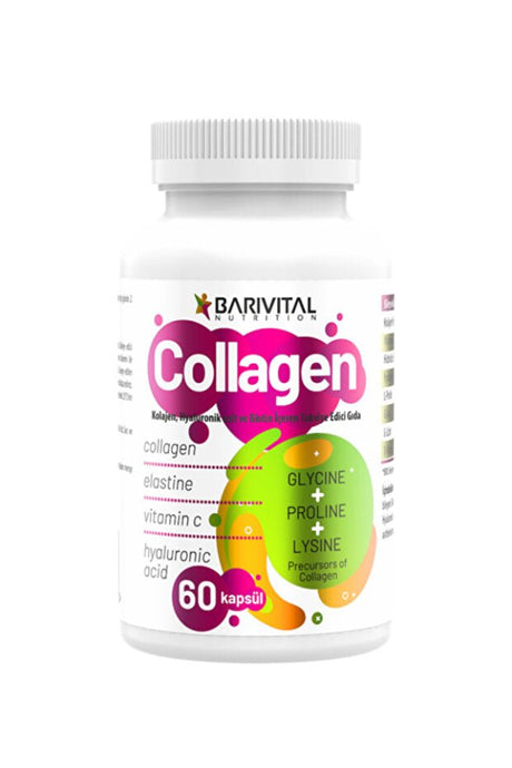 BARIVITAL NUTRITION Collagen - 60 Capsules for Skin & Hair Support - TryAladdin