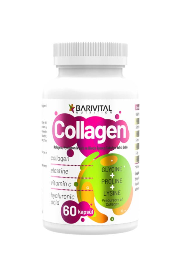 BARIVITAL NUTRITION Collagen - 60 Capsules for Skin & Hair Support - TryAladdin