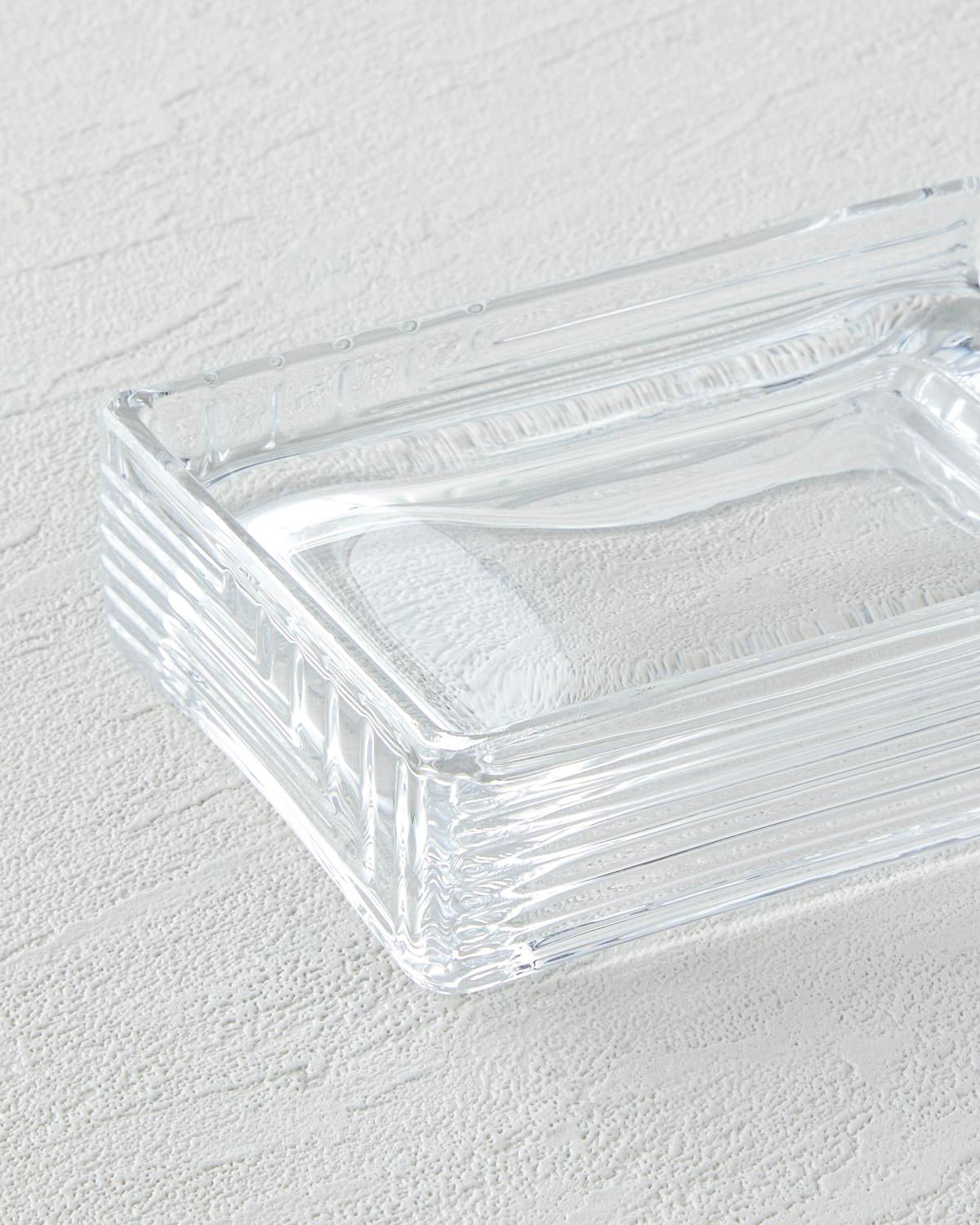 Elegant Clear Bathroom Vanity Set 3 Piece