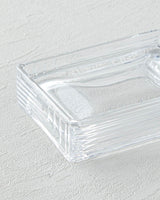 Elegant Clear Bathroom Vanity Set 3 Piece