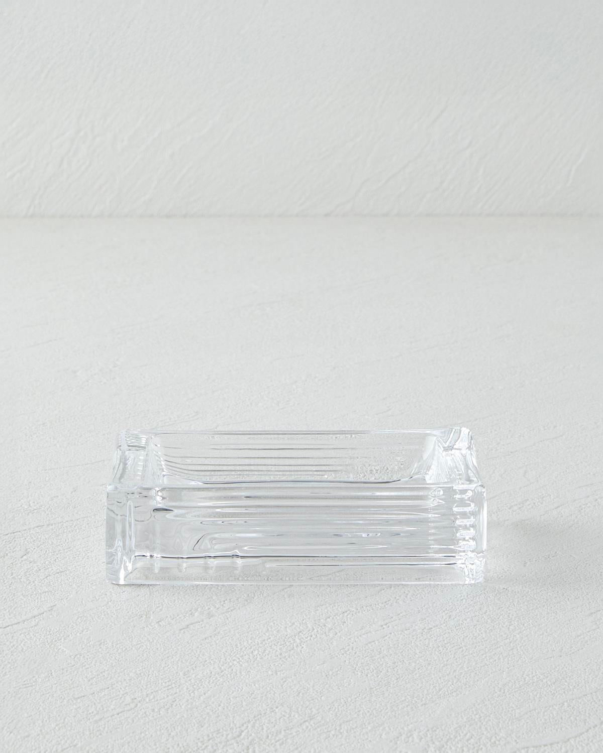 Elegant Clear Bathroom Vanity Set 3 Piece