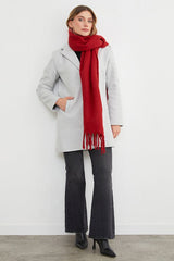 Basic Fringed Shawl - Soft & Stylish - TryAladdin