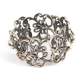 Sterling Silver Pearl Bracelet - Antique Byzantine Constantinople