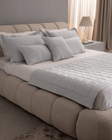 Polyester Bed Runner & Pillow Cover Set - Sillage Luxury Collection