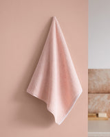 Premium 100% Cotton Face Towel with Delicate Crochet Trim