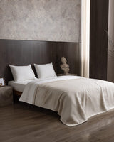 100% Cotton Double Pique Set - Elegant Embroidered Design