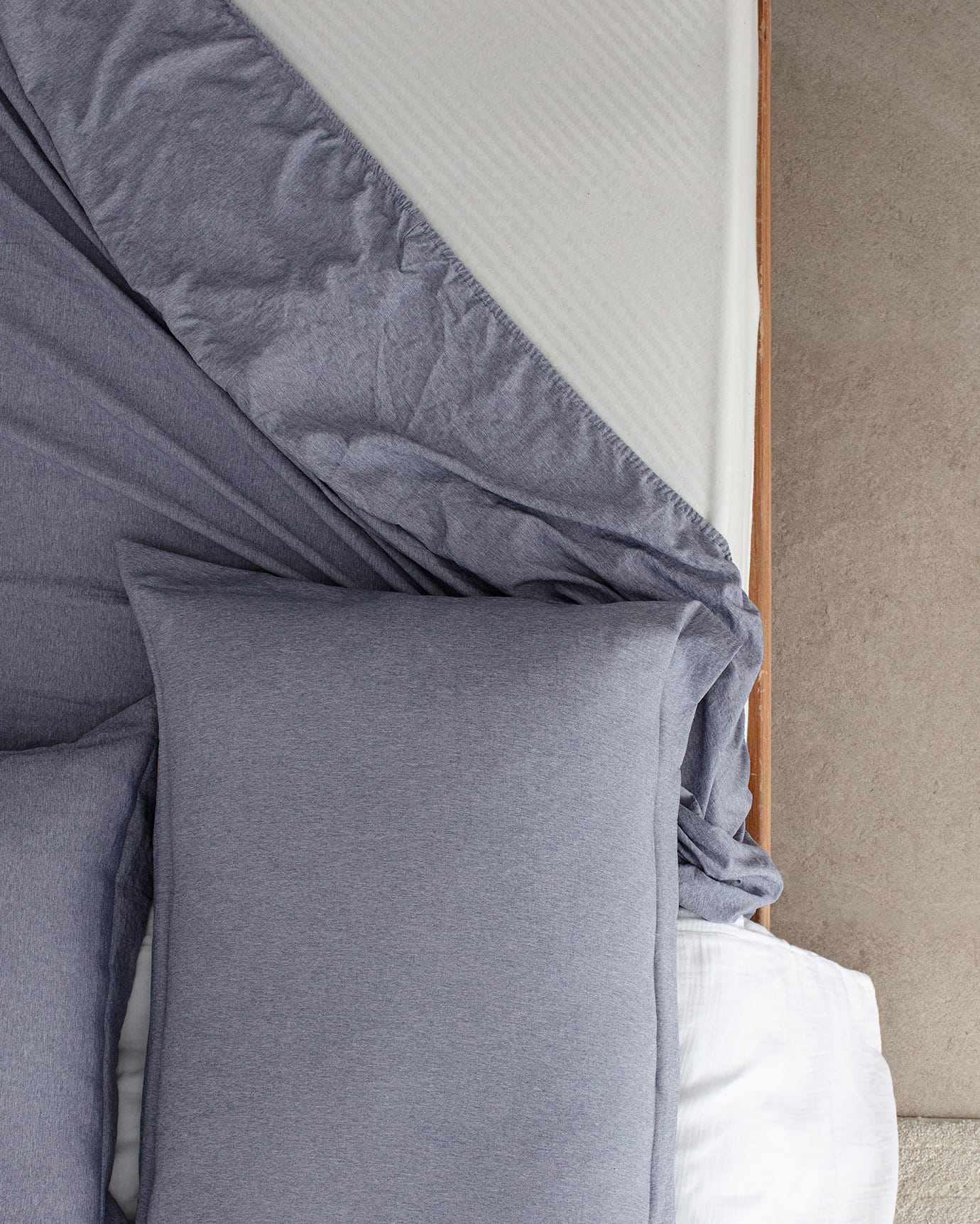 Indigo Single Bedding Set - Soft & Cozy Duvet Cover & Pillow Sham