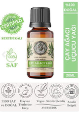 Tea Tree Essential Oil - 100% Pure for Skin & Hair Care