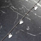 Professional Grade Sterling Silver Swan Anklet Set
