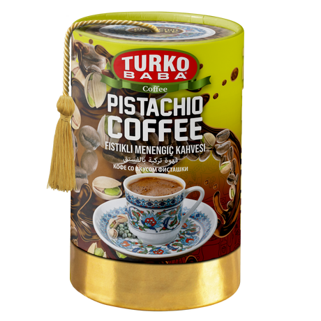 TURKOBABA Premium Roasted Menengic Pistachio Coffee - 200g