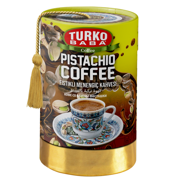 TURKOBABA Premium Roasted Menengic Pistachio Coffee - 200g