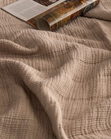 Carolines Double Cotton Quilted Bedspread Coverlet