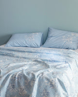 Full Double Size Printed Cotton Ecocell Blend Lightweight Bedding Set
