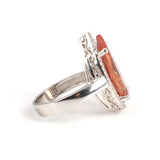 925 Sterling Silver Teardrop Zultanite & Zircon Ring - Antourage Design