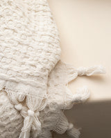 Cotton-Blend Double Bedspread - Mulette Soft White Design