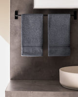 100% Cotton 2-Piece Hand Towel Set - Luxury Collection Softness