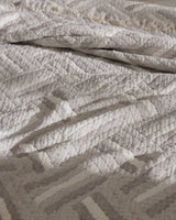 100% Cotton Double Bedspread - Soft & Versatile Design