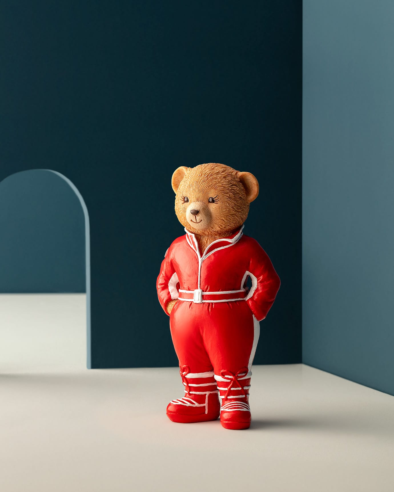 Cute Bear Figurine Decorative Home Accent