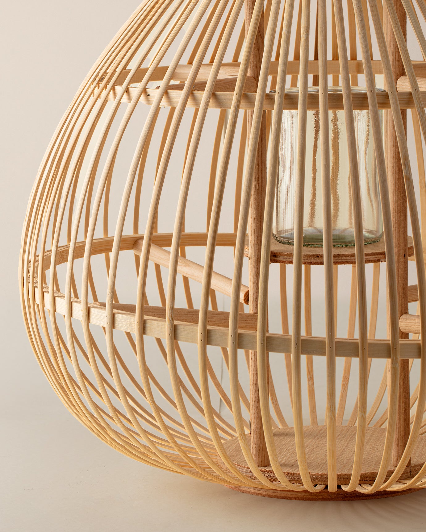 Large Natural Decorative Lantern