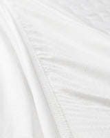 Twin Size Jersey Fitted Sheet - 100% Cotton Soft Knit Bedding