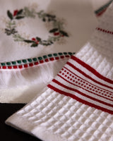 100% Turkish Cotton Kitchen Towel Set (2-Piece) - Ultra Absorbent