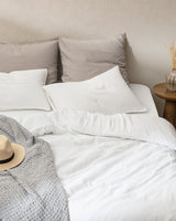 Marla Double Muslin Cotton Bedding Set with Fitted Sheet