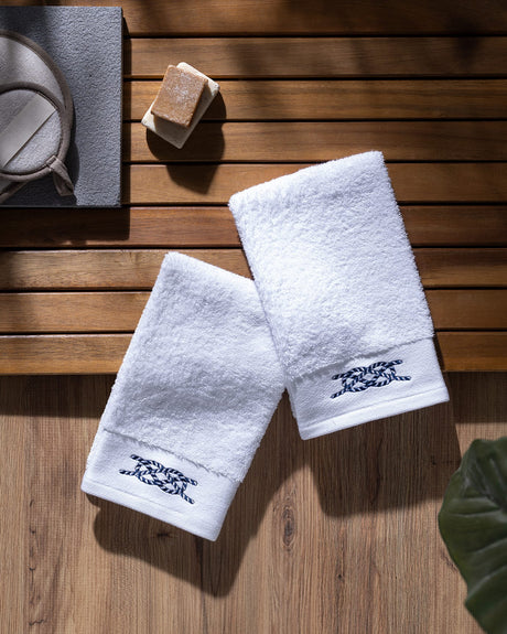 100% Cotton Hand Towel Set - Plush & Highly Absorbent