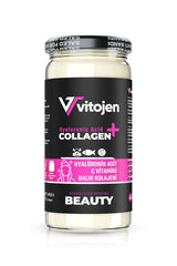 Beauty Collagen Powder - Hyaluronic Acid & Vitamin C - 180g Glass Jar - TryAladdin