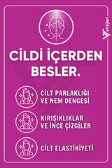 Beauty Collagen Powder - Hyaluronic Acid & Vitamin C - 180g Glass Jar - TryAladdin