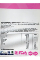 Beauty Collagen Sachets - 5000mg Hydrolyzed, 30 Count, Pineapple - TryAladdin