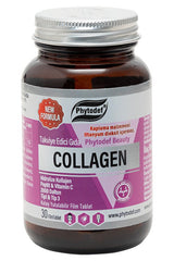 Beauty Collagen + Vitamin C Tablets - 30 Film Tablets for Skin & Joint Health - TryAladdin