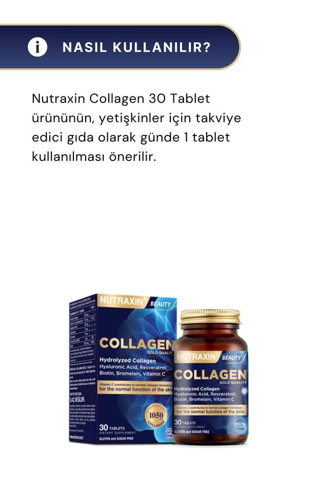 Beauty Gold Collagen Tablets - 30 Tablets x 3 Pack for Skin Health - TryAladdin